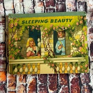 Vintage Sleeping Beauty Pop Up Storybook circa 1960